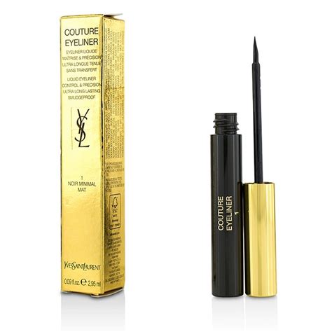 yves saint laurent couture eye liner 01 noir|ysl eyeliner liquid.